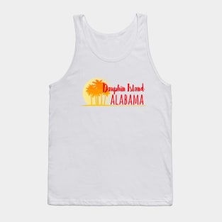 Life's a Beach: Dauphin Island, Alabama Tank Top